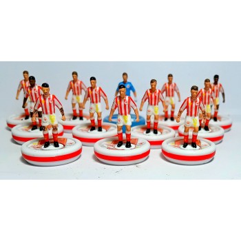 Subbuteo Andrew Table Soccer Olympiacos 100 years Centenary team on WSB Professional bases